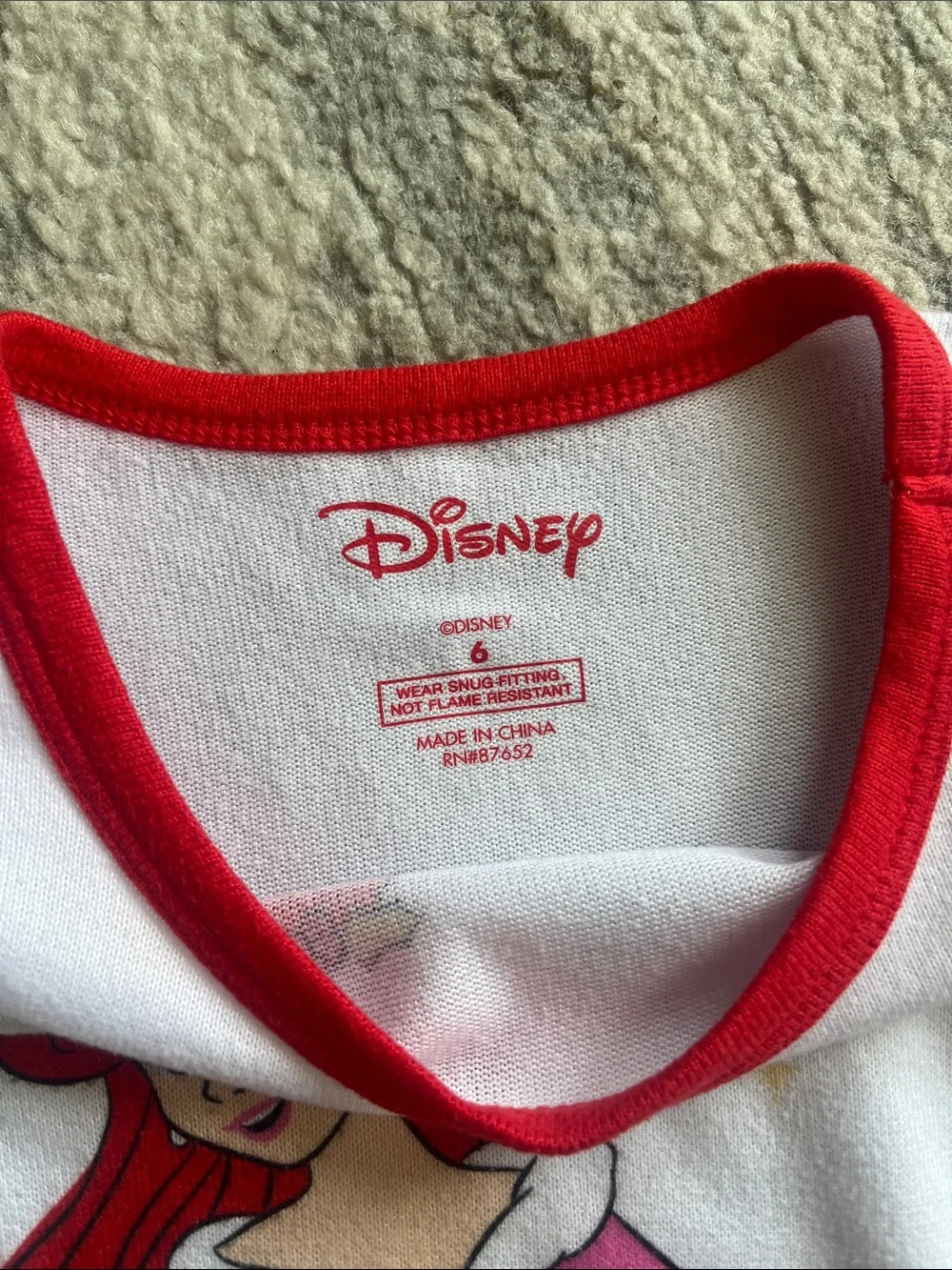 Disney Princess 2-Piece Pajama Set